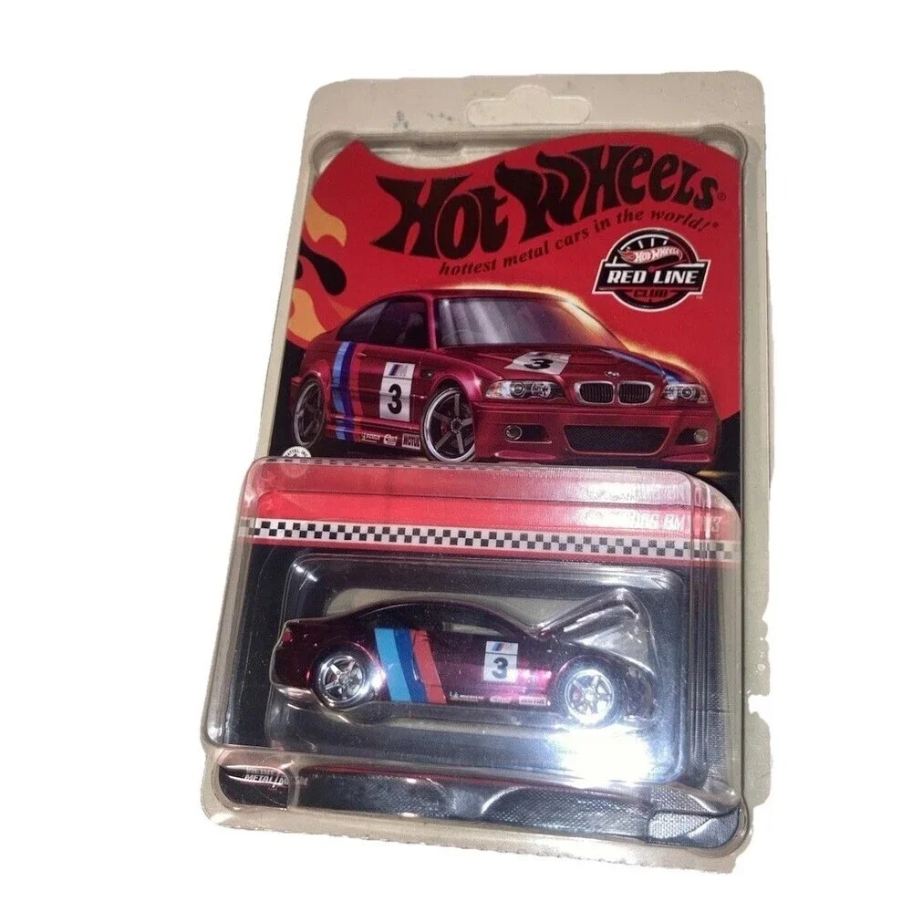 Hot Wheels RLC Redline Club Exclusive 2006 BMW M3 (Red) Sealed in Protector